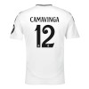 Camisola Real Madrid Camavinga 12 Homen Equipamento 1ª 24/25